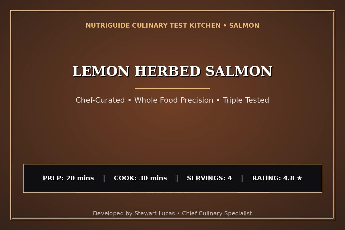 Lemon Herbed Salmon
