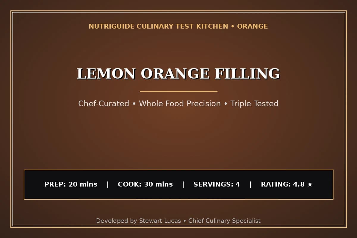 Lemon Orange Filling