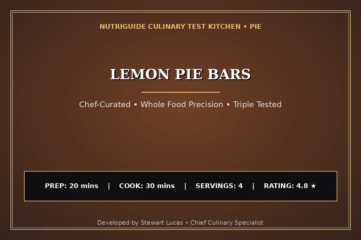 Lemon Pie Bars