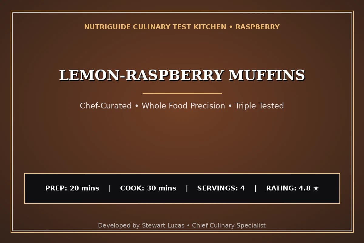 Lemon-Raspberry Muffins