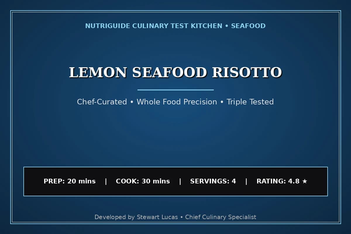Lemon Seafood Risotto