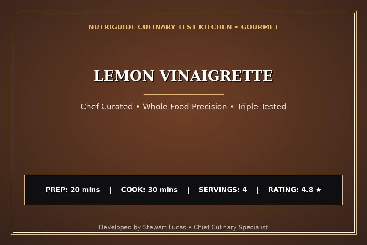 Lemon Vinaigrette