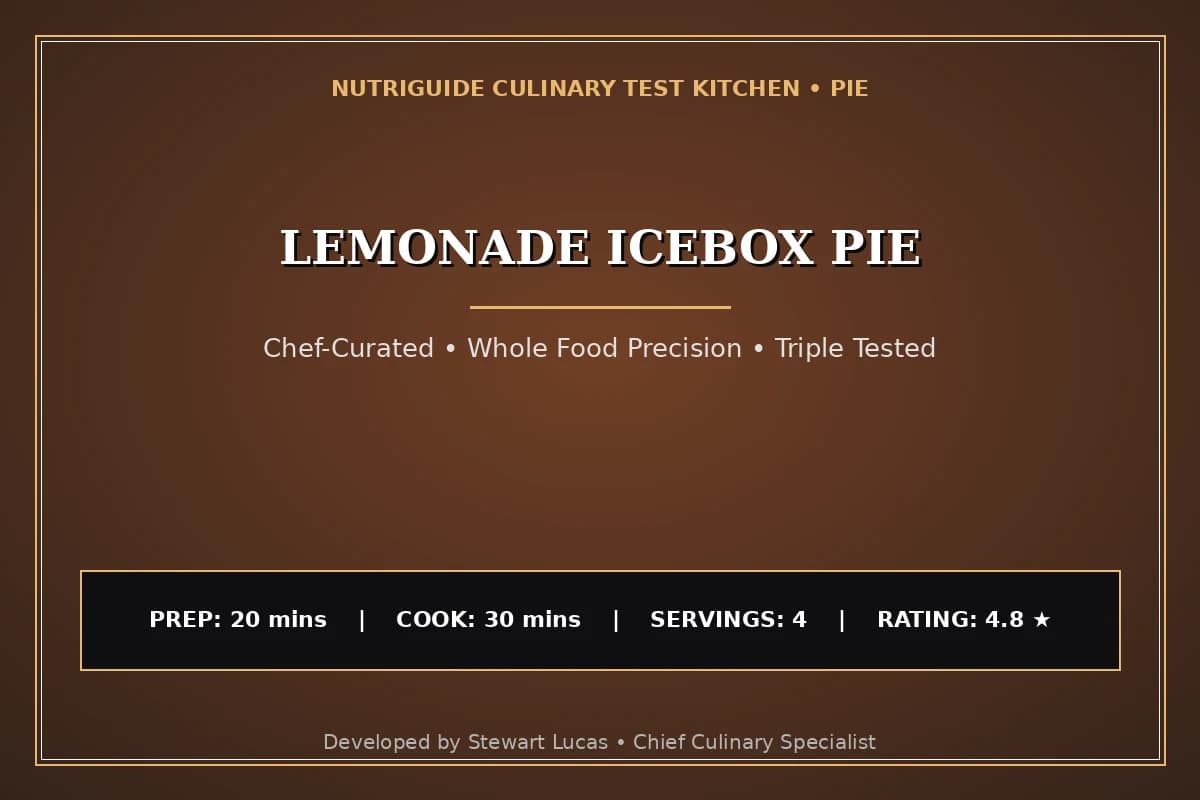 Lemonade Icebox Pie