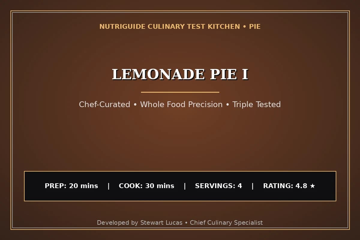 Lemonade Pie I