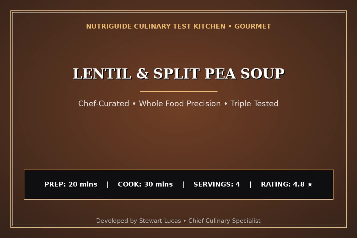 Lentil & Split Pea Soup