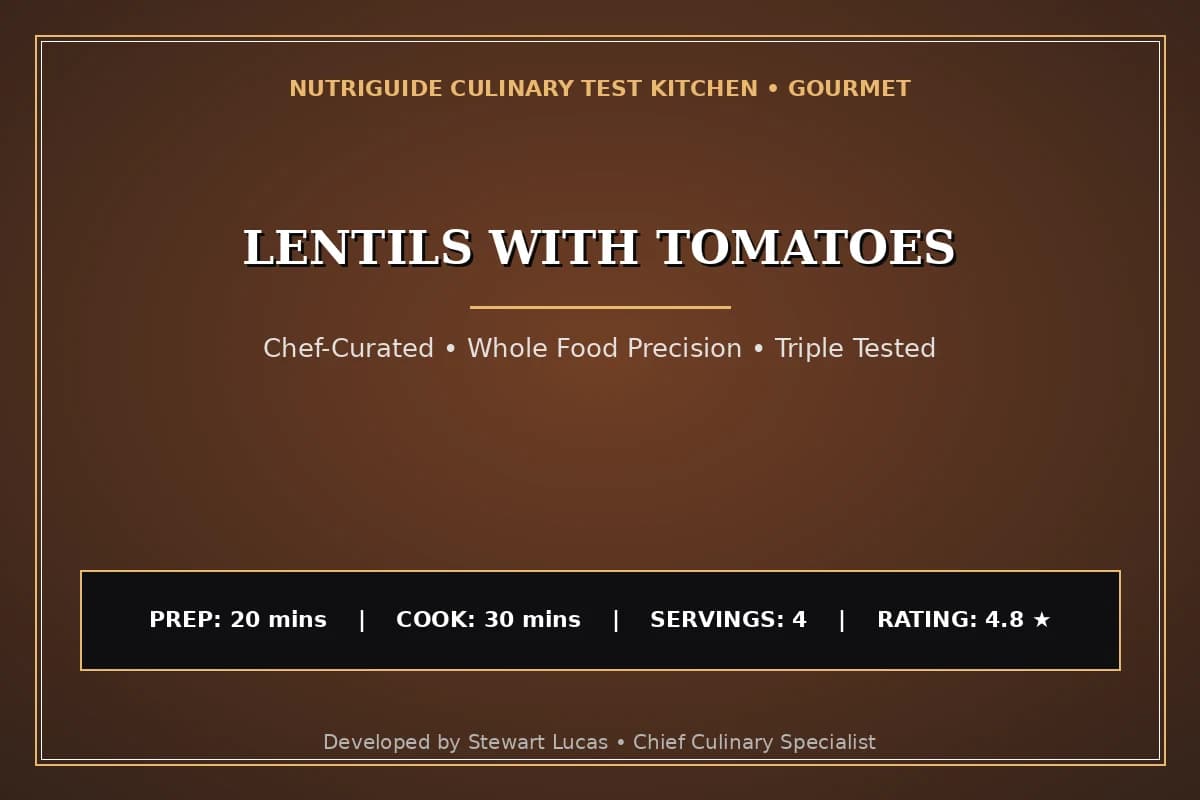 Lentils With Tomatoes