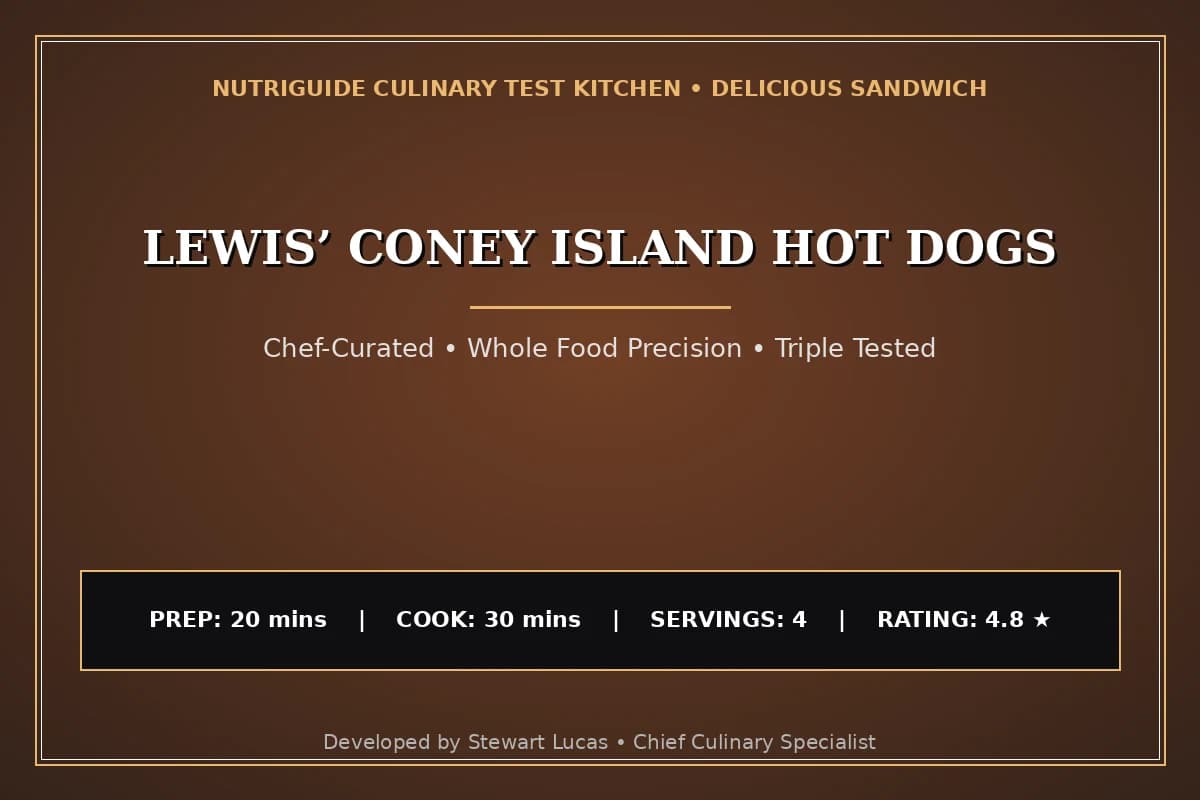 Lewis’ Coney Island Hot Dogs