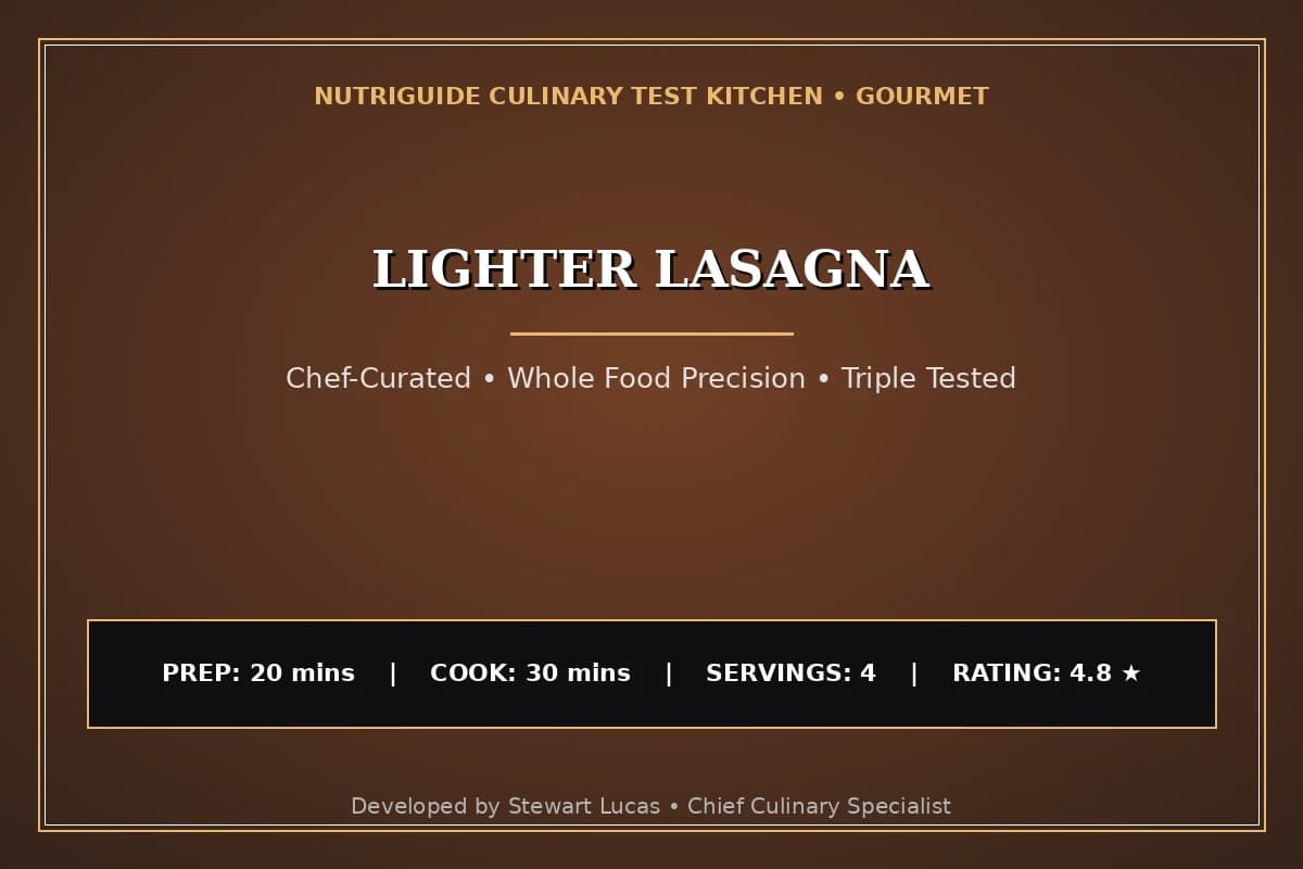 Lighter Lasagna