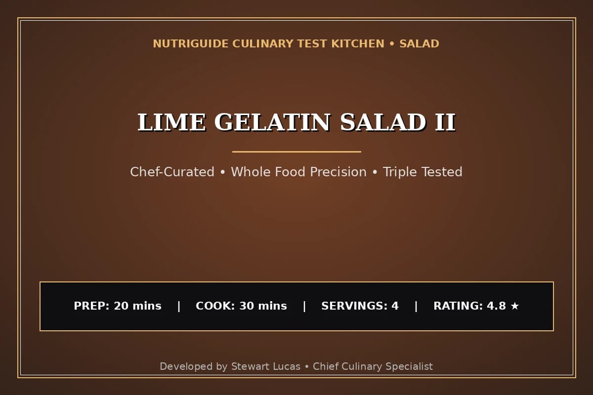 Lime Gelatin Salad Ii