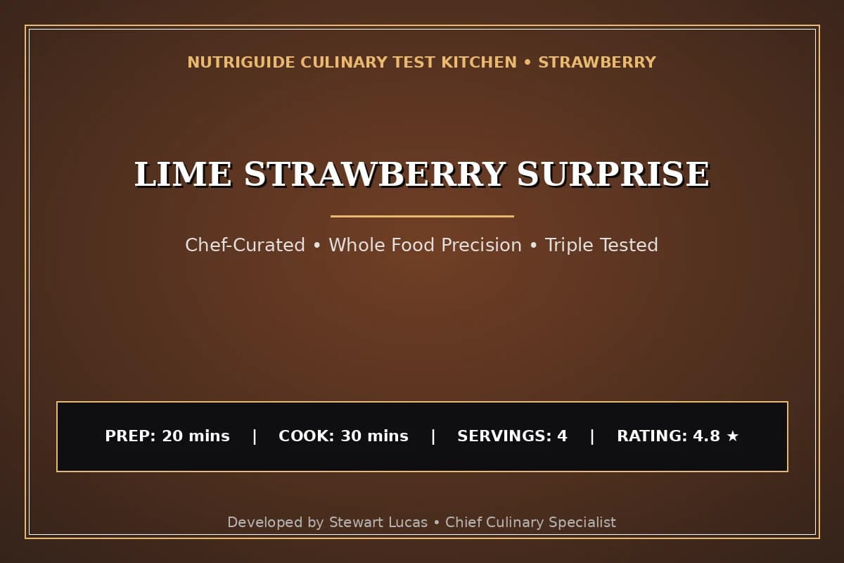 Lime Strawberry Surprise