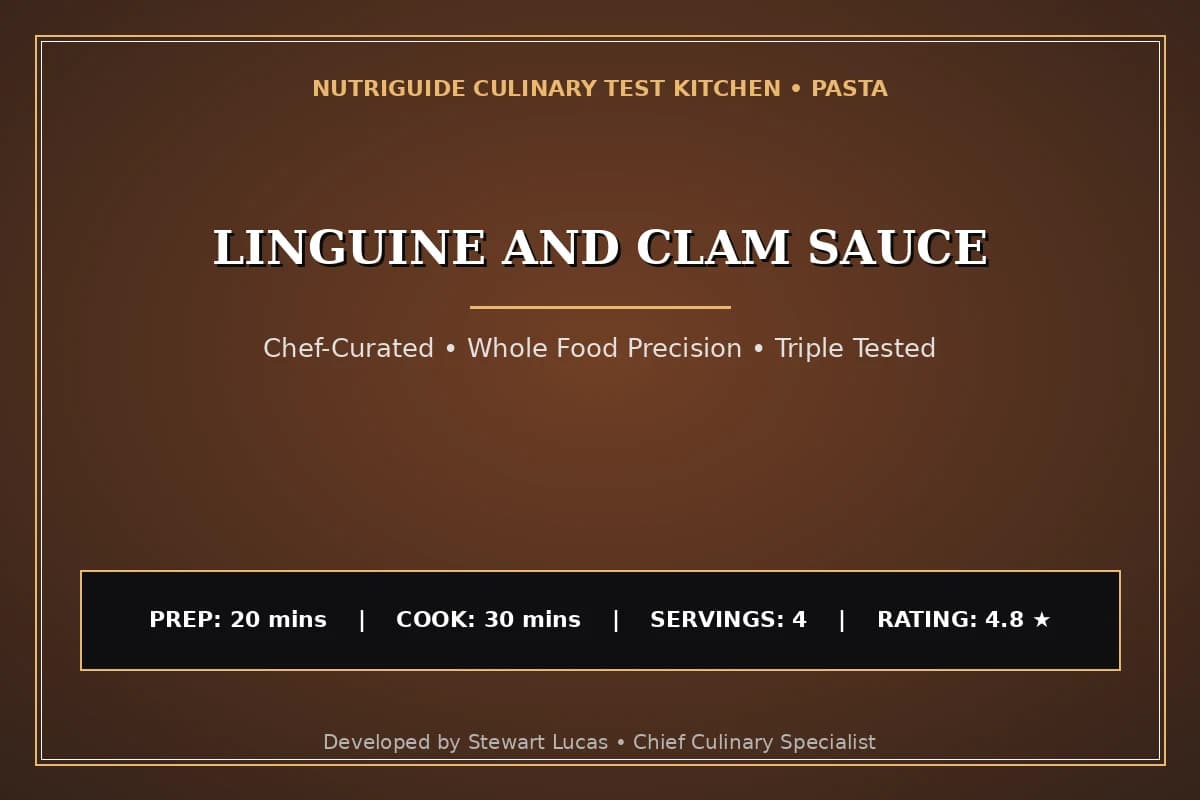 Linguine And Clam Sauce