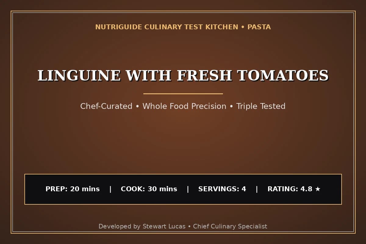 Linguine With Fresh Tomatoes