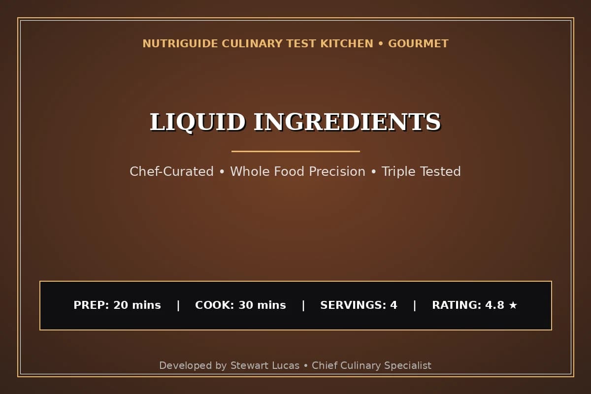 Liquid Ingredients