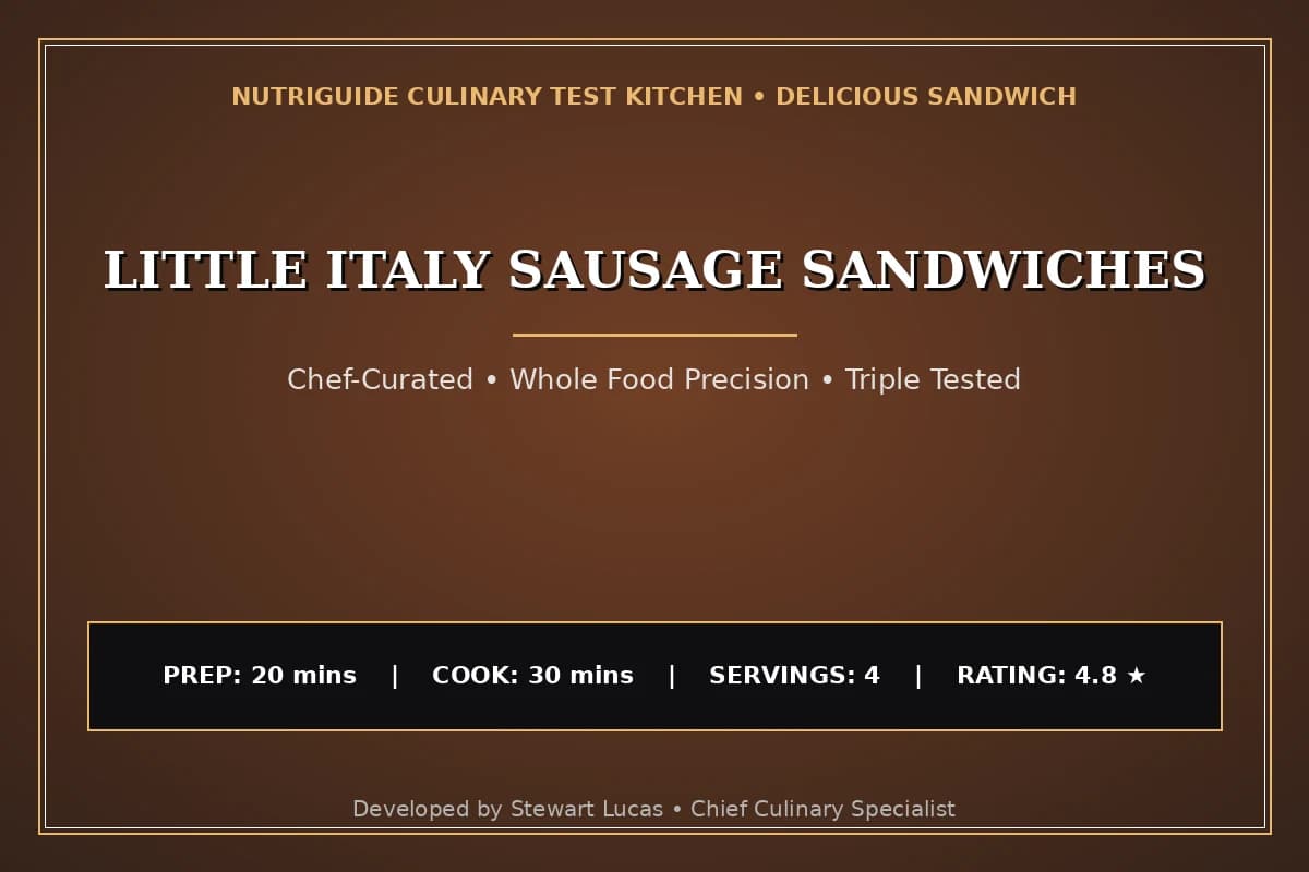 Little Italy Sausage Sandwiches