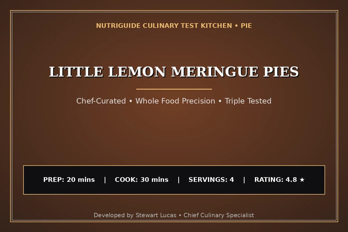 Little Lemon Meringue Pies