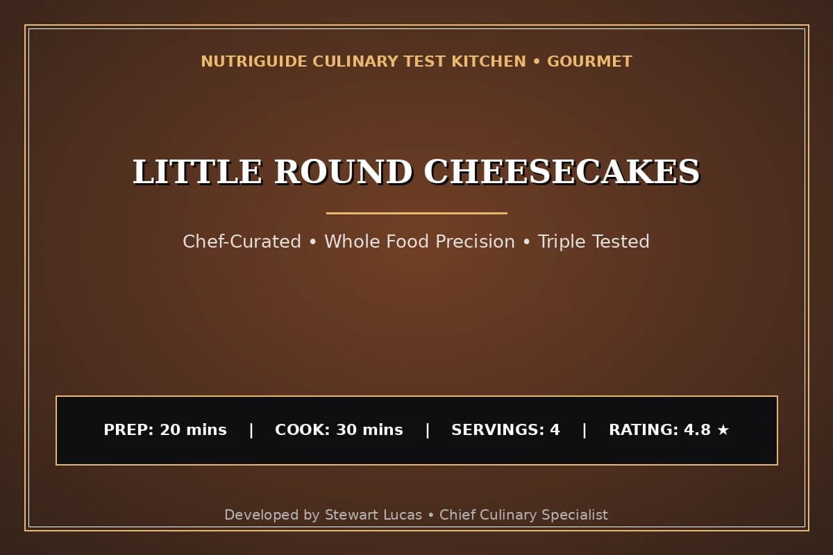 Little Round Cheesecakes