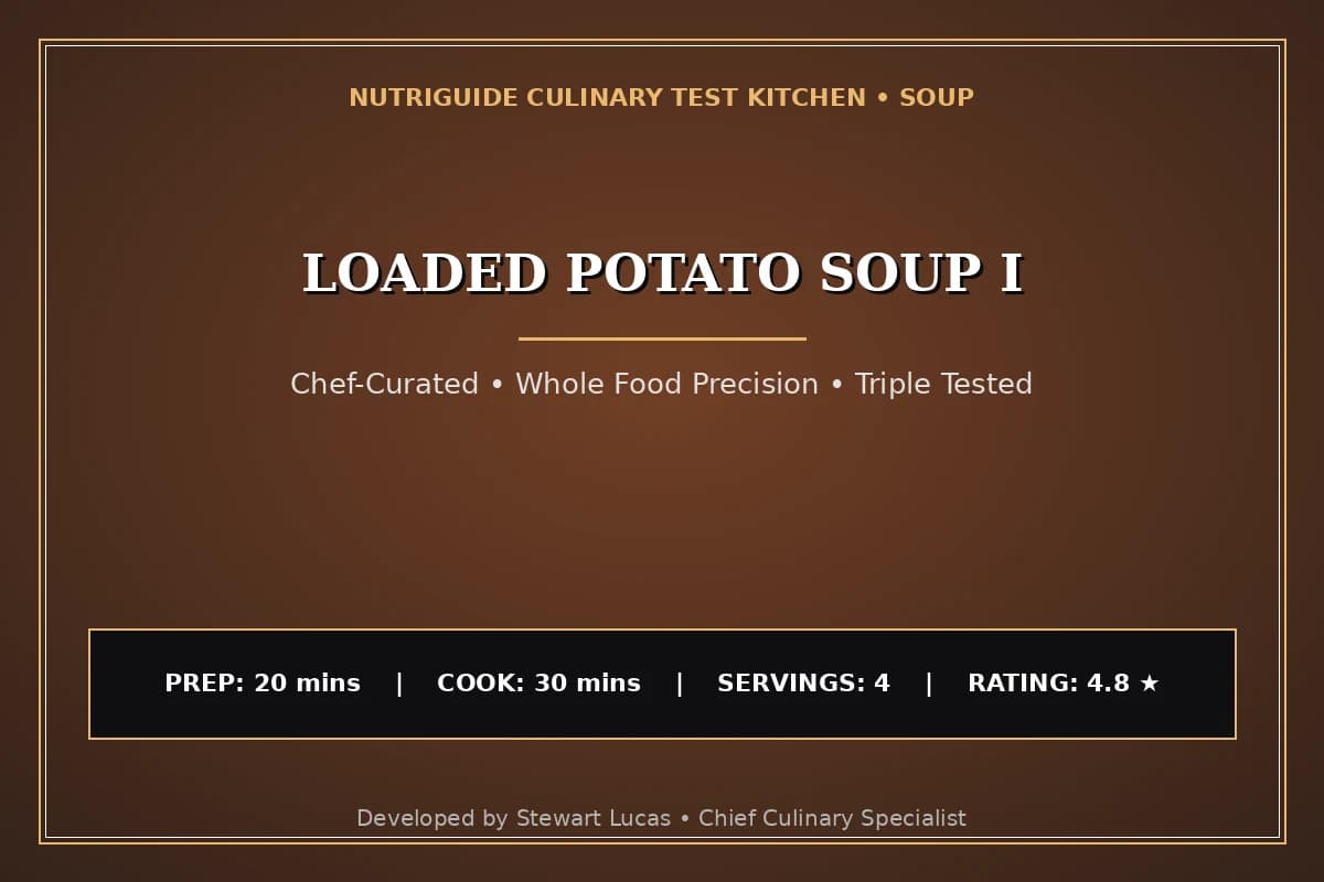 Loaded Potato Soup I