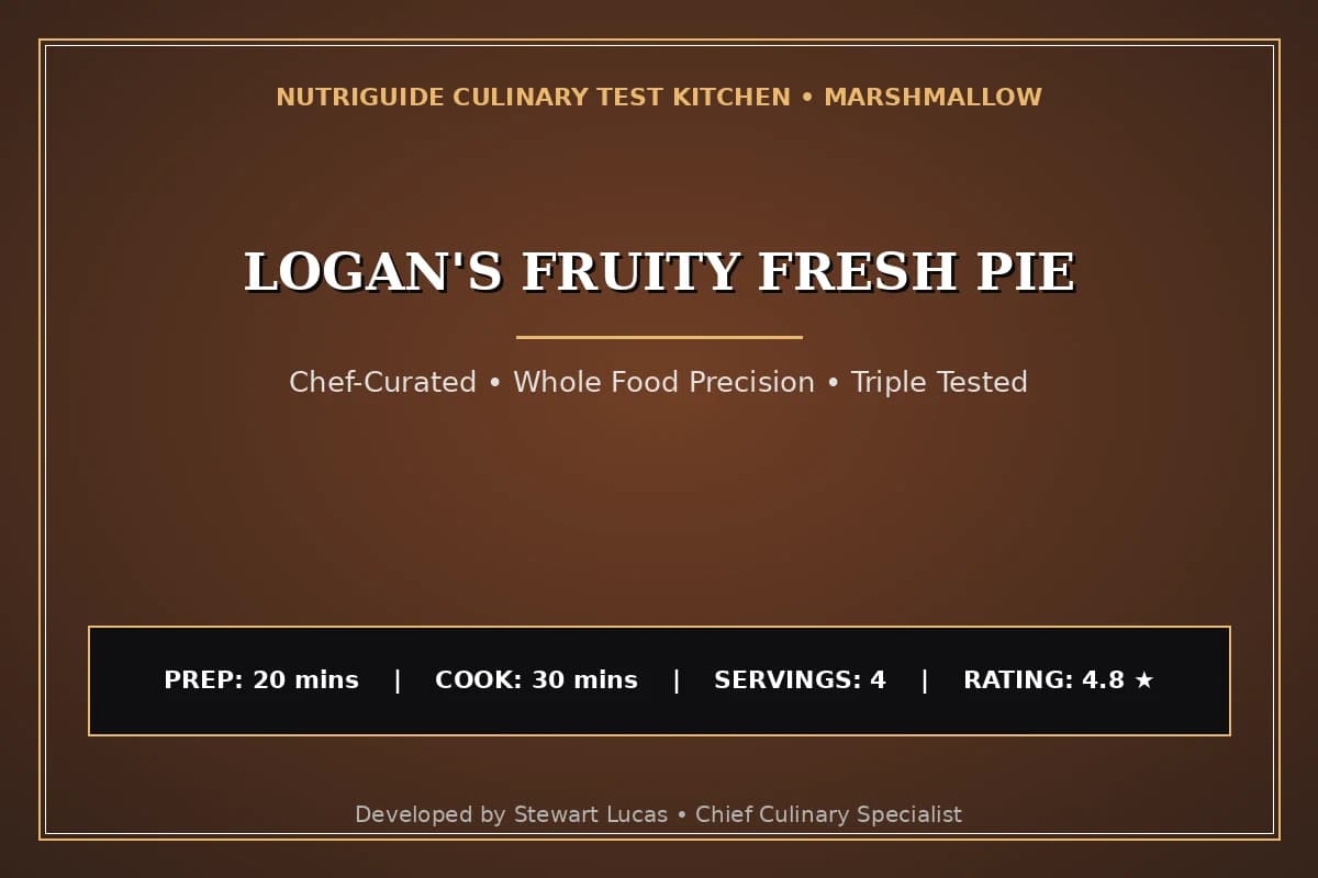 Logan'S Fruity Fresh Pie