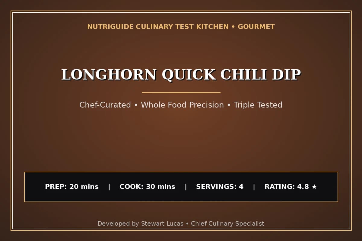 Longhorn Quick Chili Dip