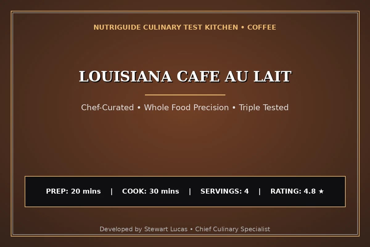 Louisiana Cafe Au Lait