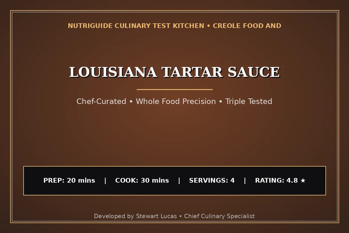 Louisiana Tartar Sauce