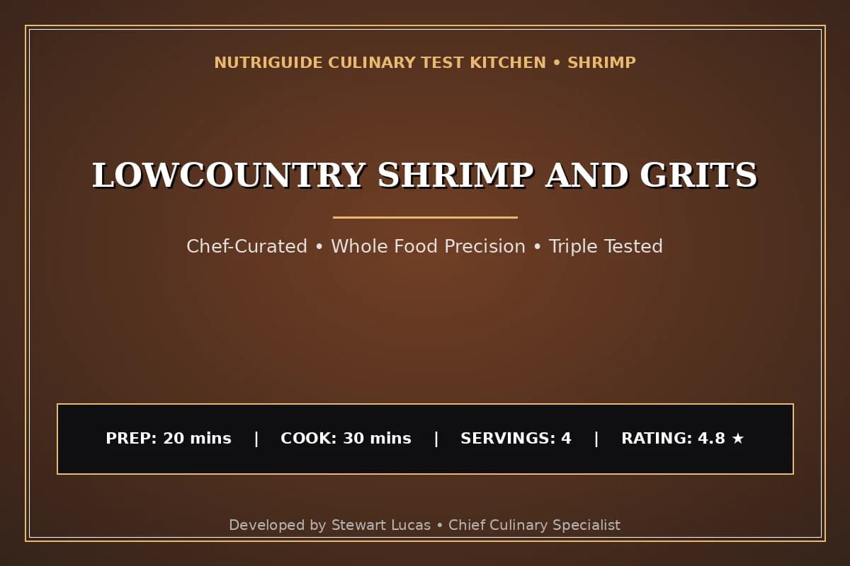 Lowcountry Shrimp And Grits