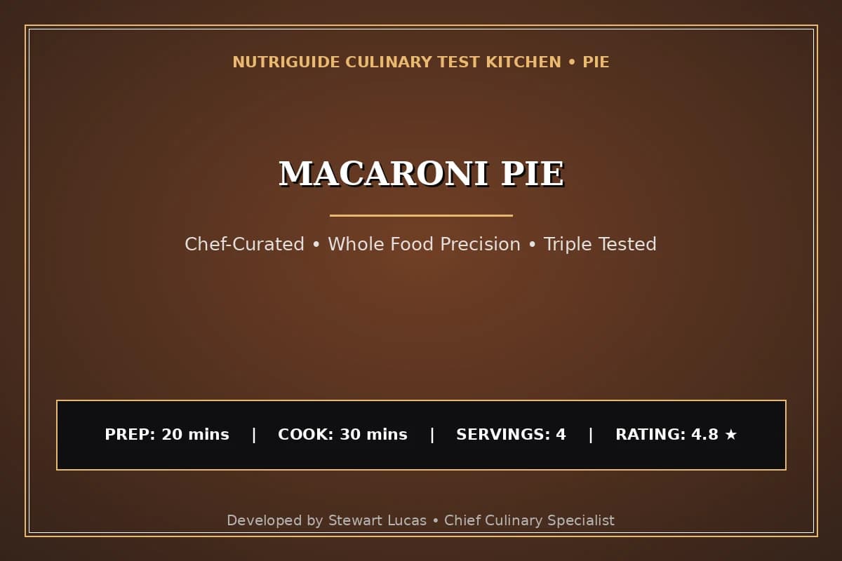 Macaroni Pie