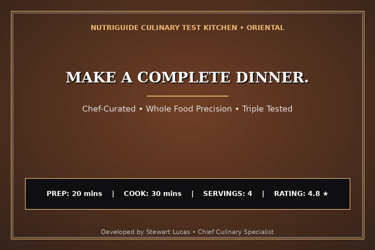 Make A Complete Dinner.