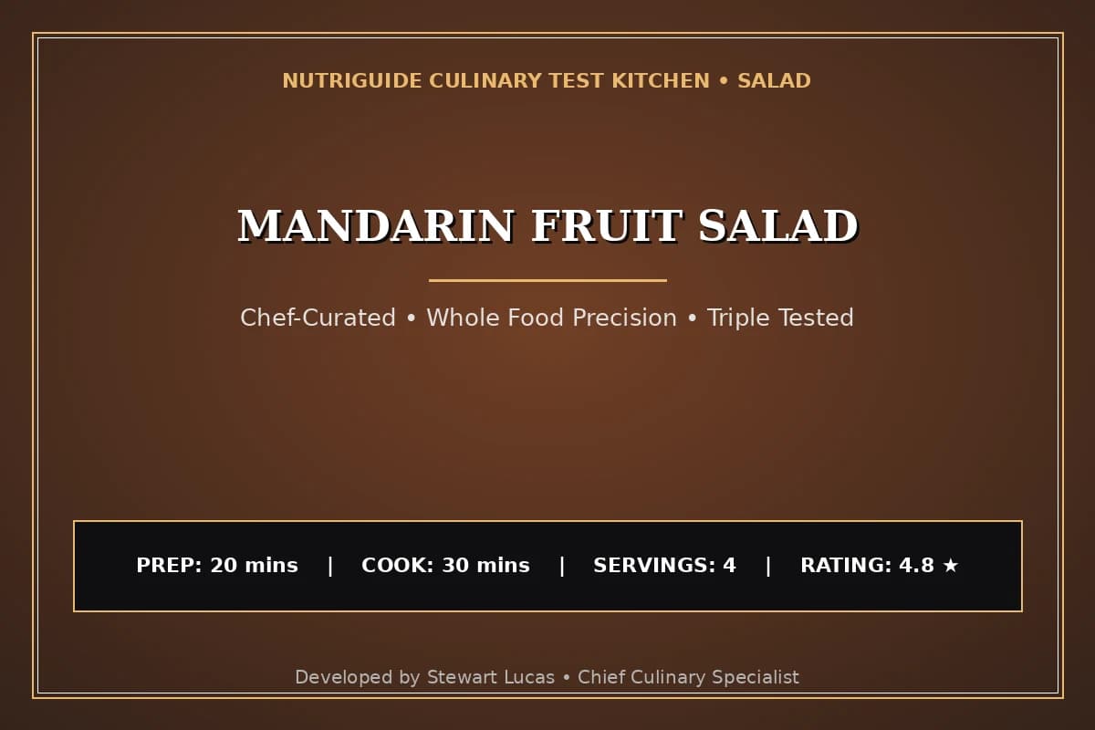 Mandarin Fruit Salad