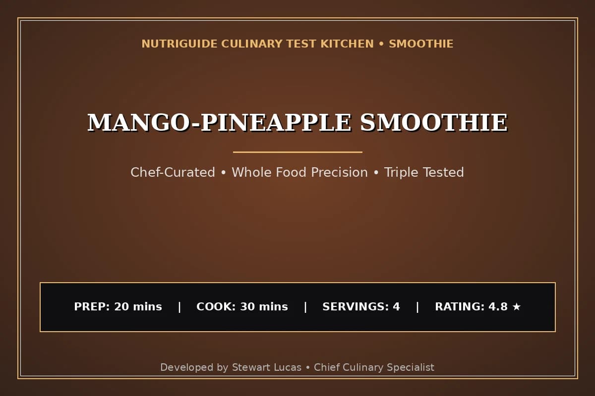 Mango-Pineapple Smoothie