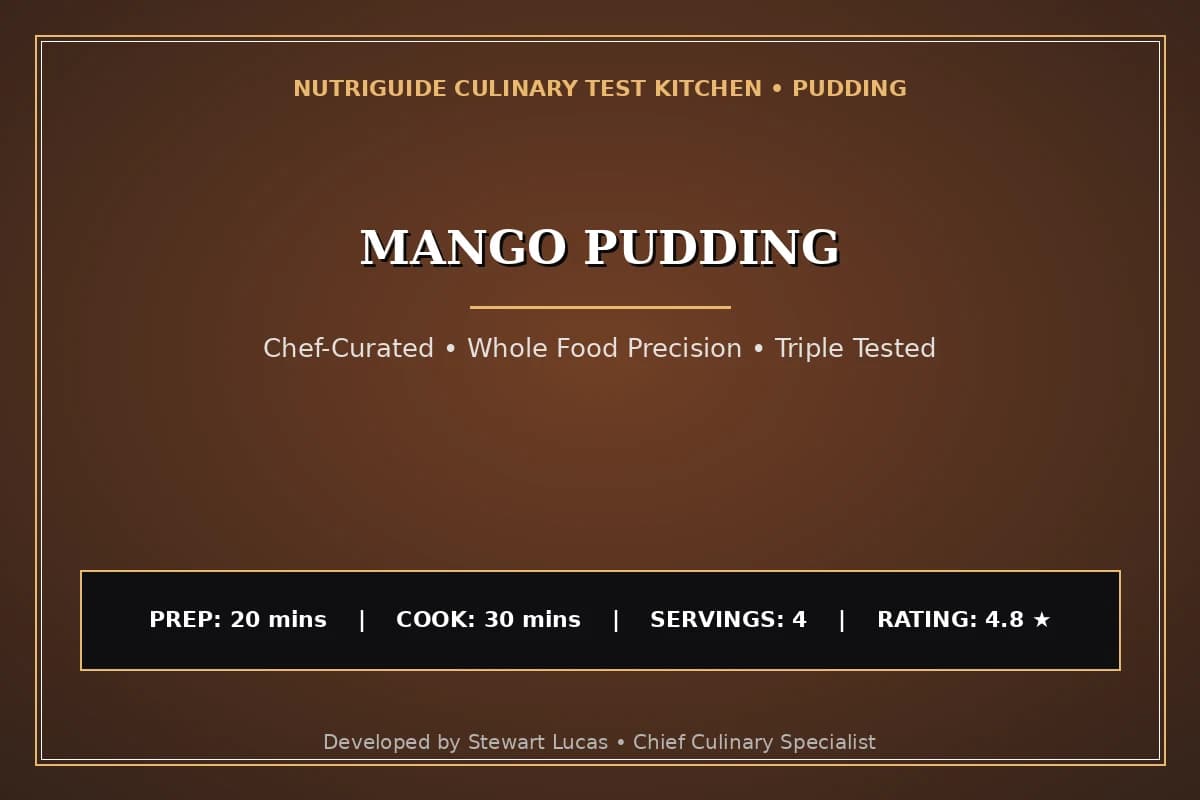 Mango Pudding