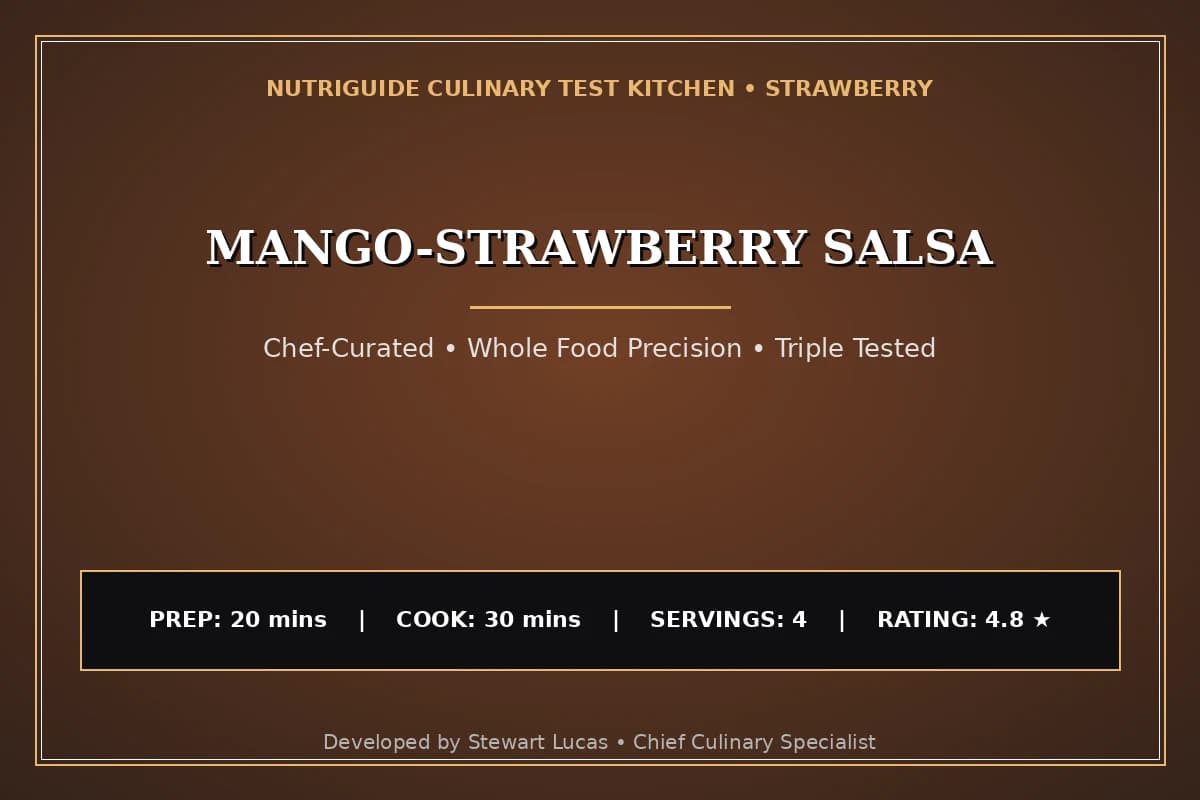 Mango-Strawberry Salsa