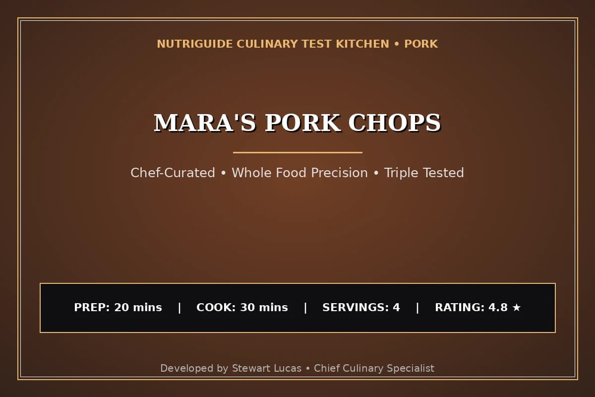 Mara'S Pork Chops