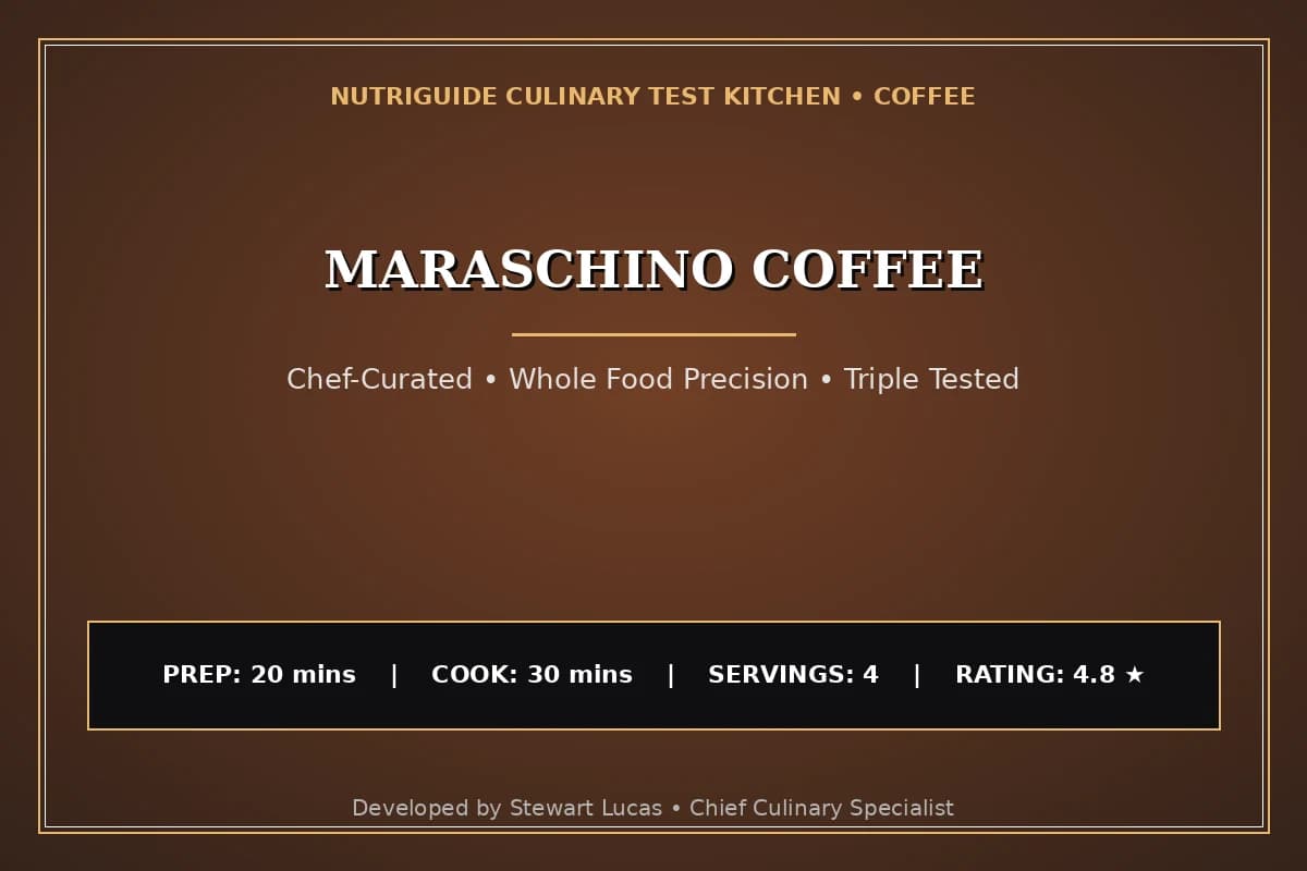 Maraschino Coffee