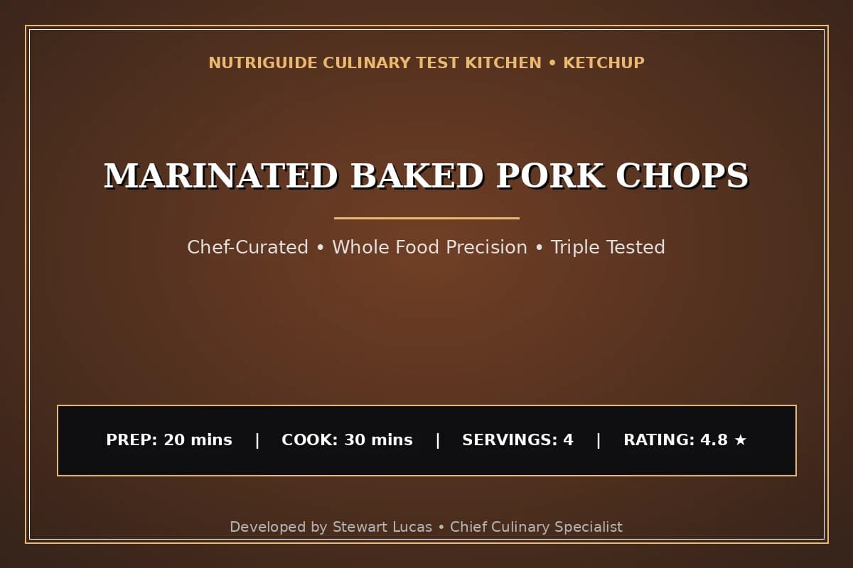 Marinated Baked Pork Chops