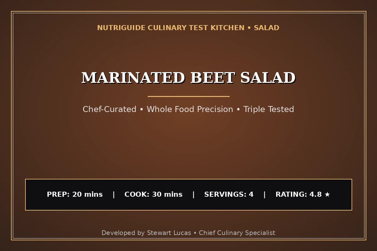 Marinated Beet Salad