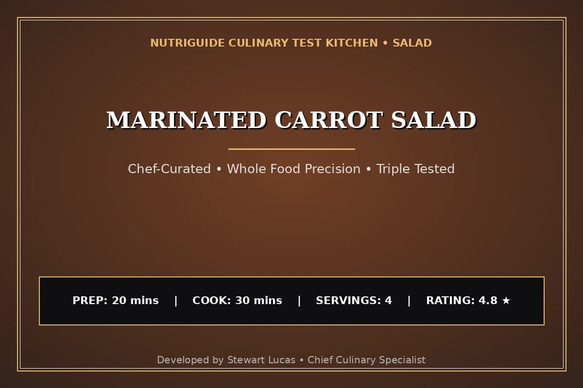 Marinated Carrot Salad