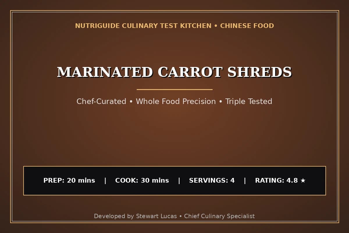 Marinated Carrot Shreds