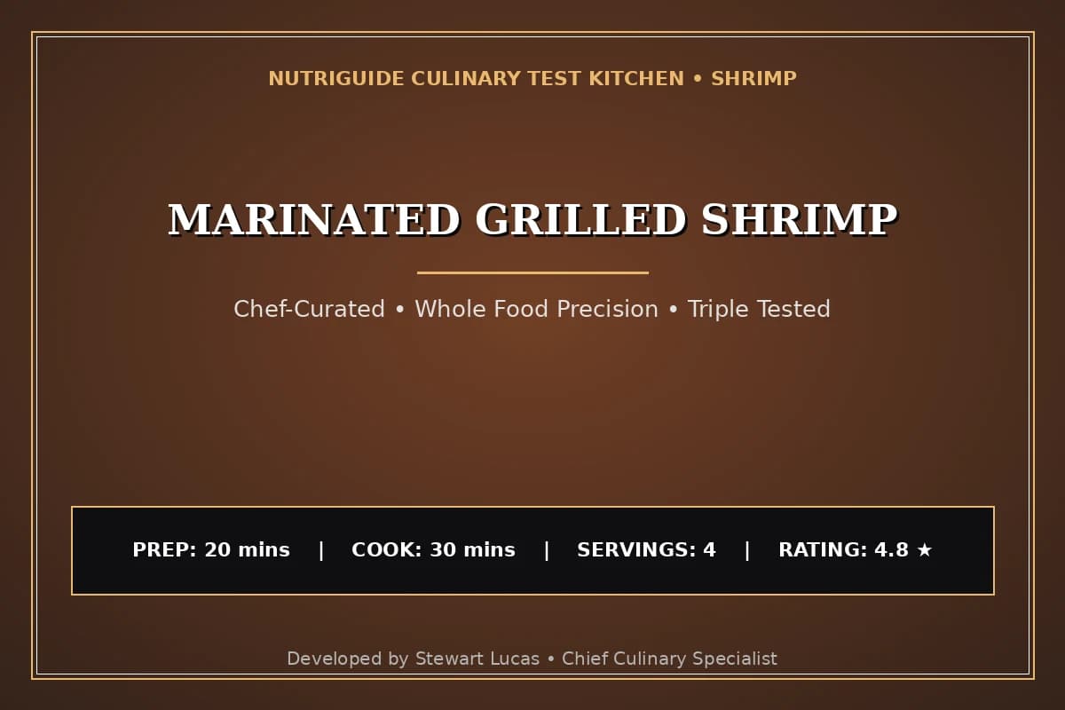 Marinated Grilled Shrimp