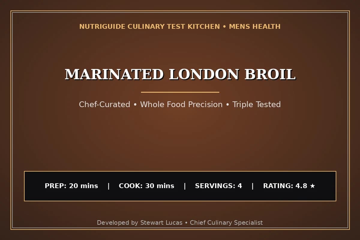 Marinated London Broil