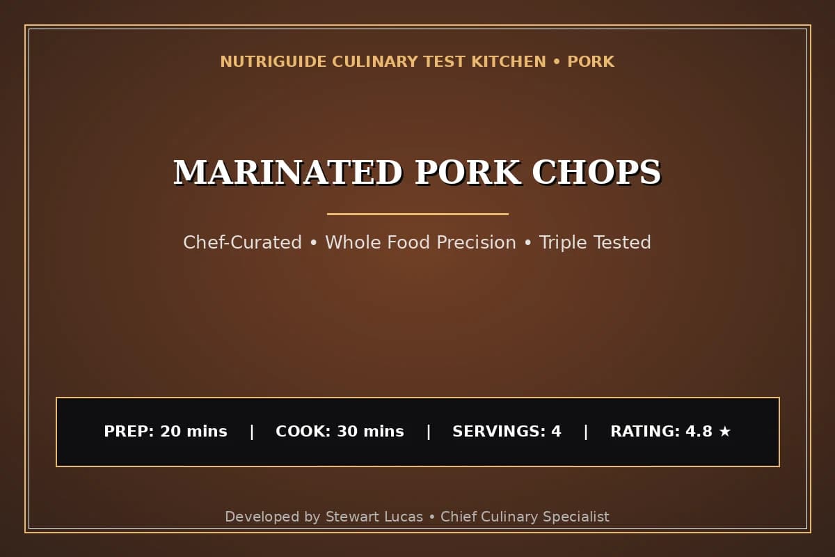 Marinated Pork Chops