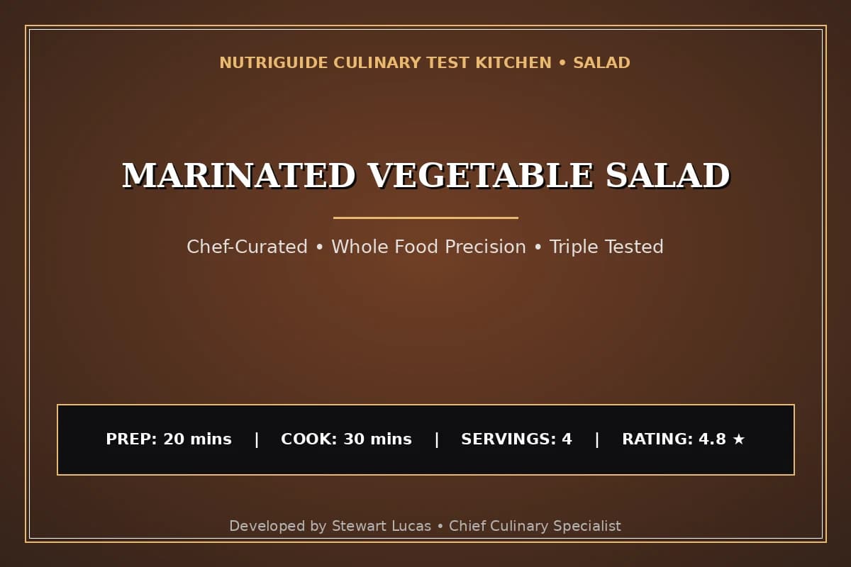 Marinated Vegetable Salad