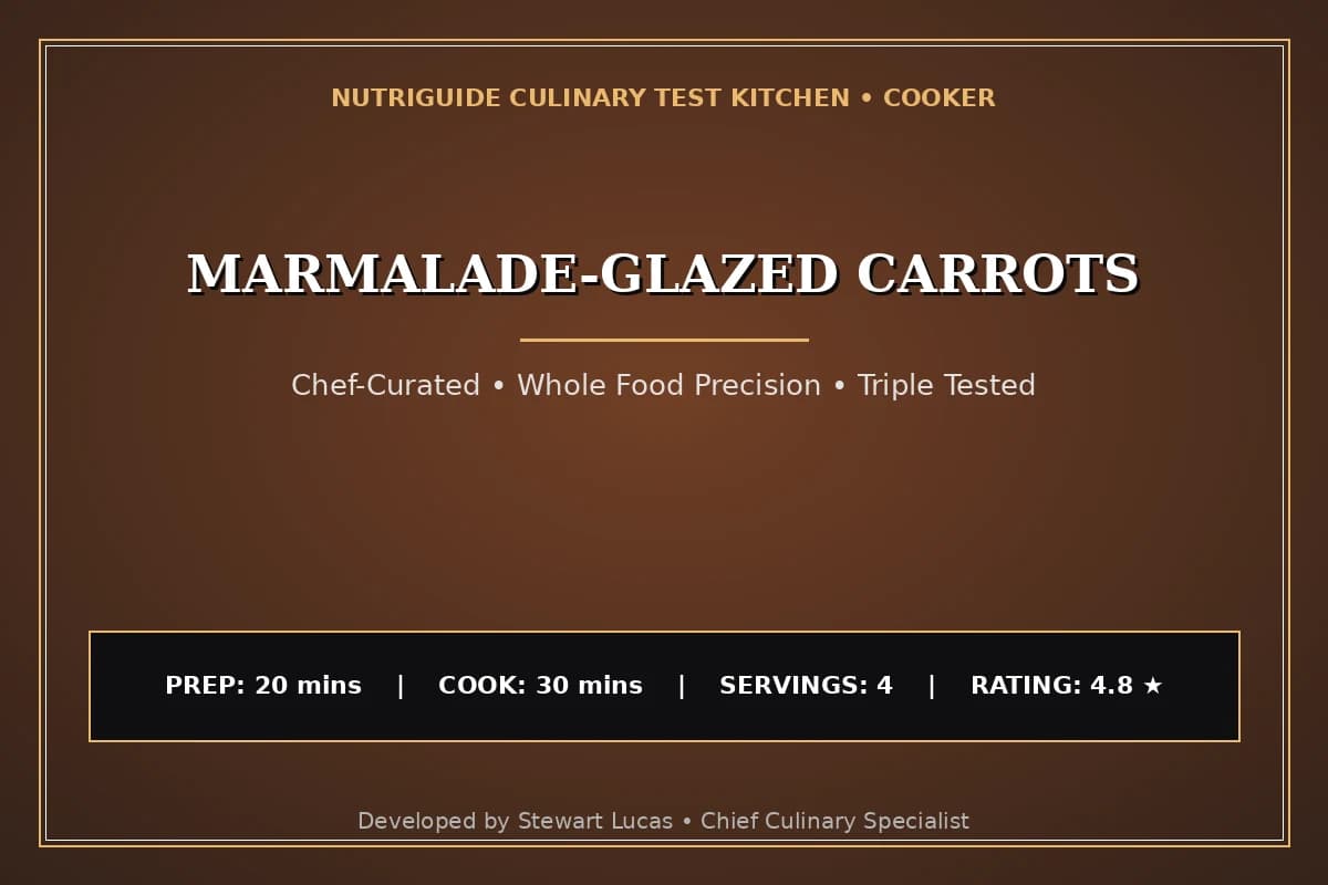 Marmalade-Glazed Carrots