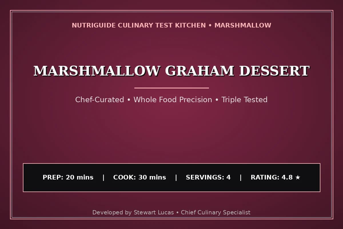Marshmallow Graham Dessert
