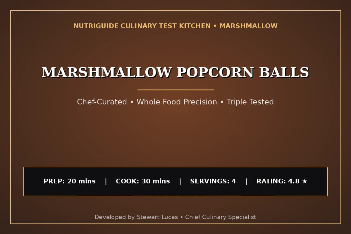 Marshmallow Popcorn Balls