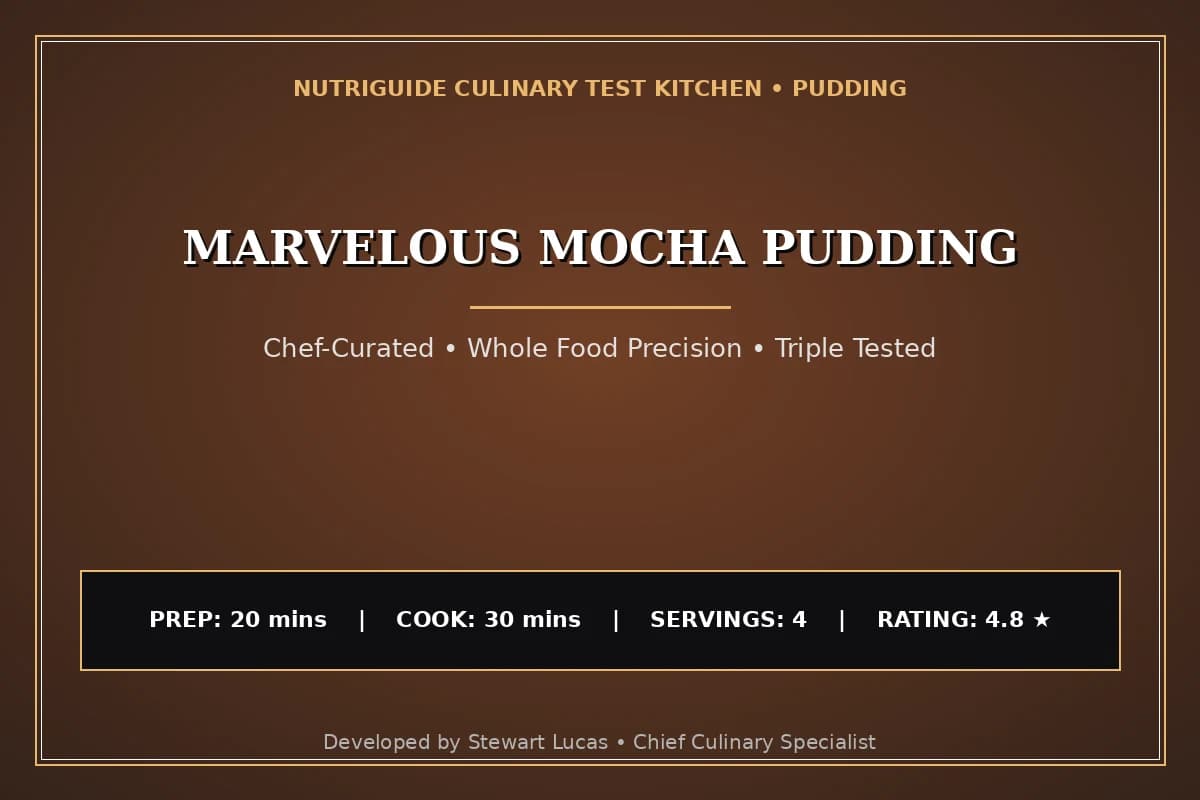 Marvelous Mocha Pudding
