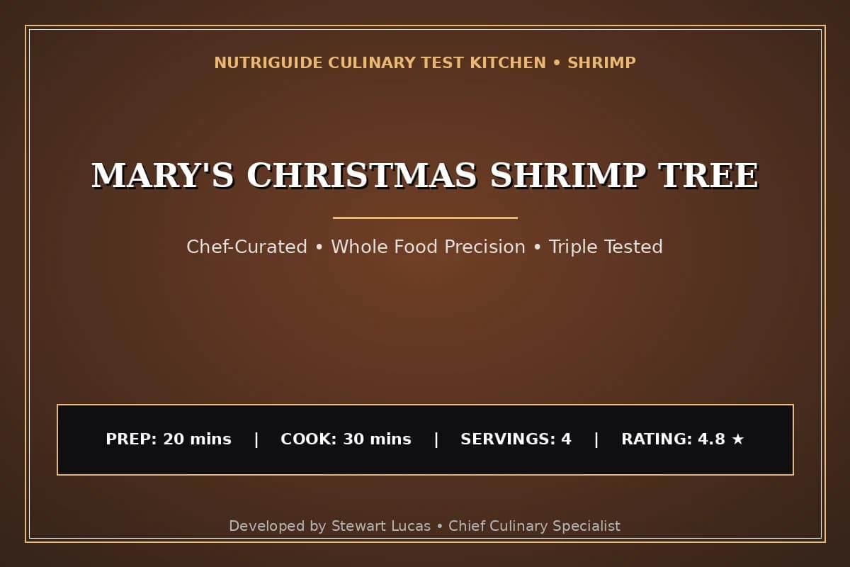 Mary'S Christmas Shrimp Tree