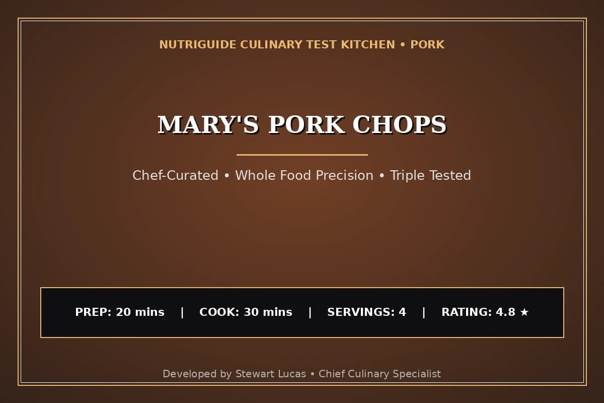 Mary'S Pork Chops