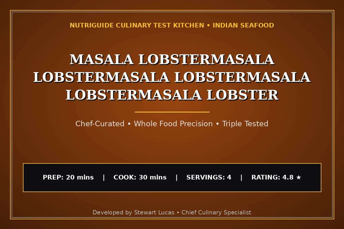 Masala Lobstermasala Lobstermasala Lobstermasala Lobstermasala Lobster