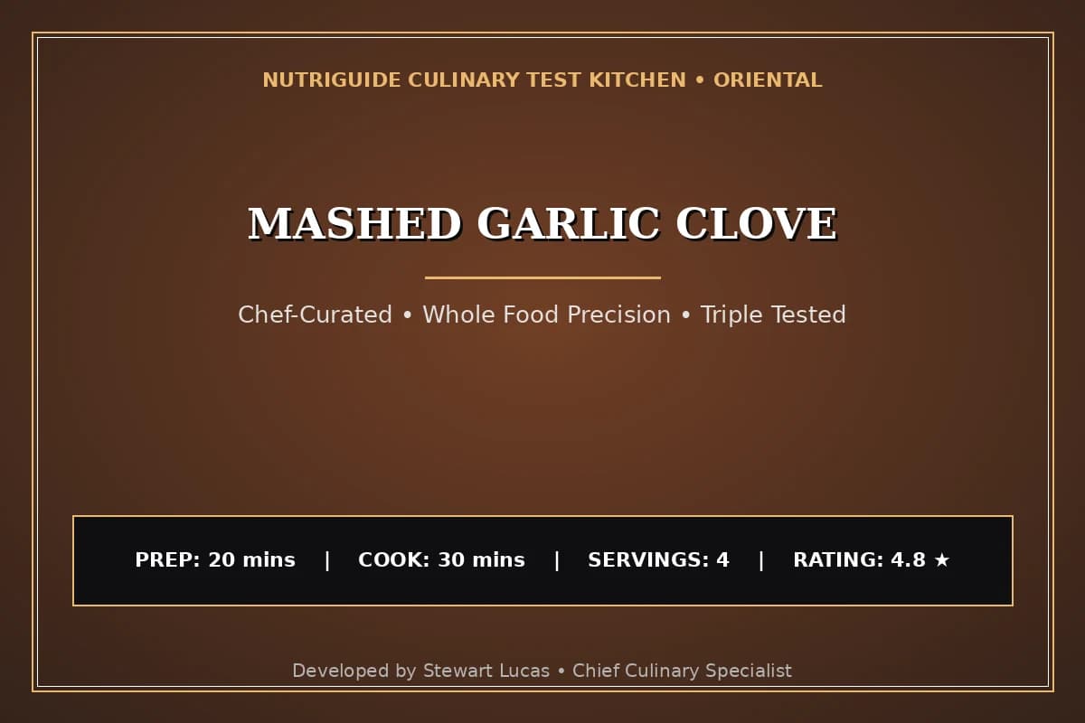 Mashed Garlic Clove